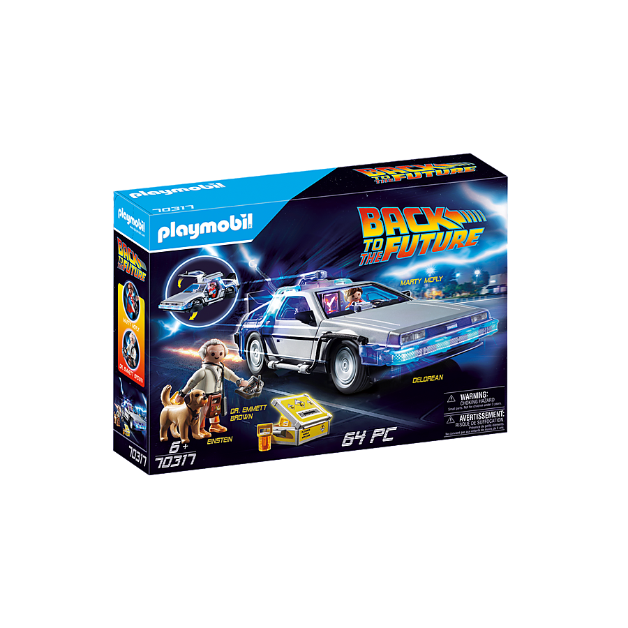 Distribution De Retour Vers Le Futur PLAYMOBIL 70317 Retour vers le futur DeLorean